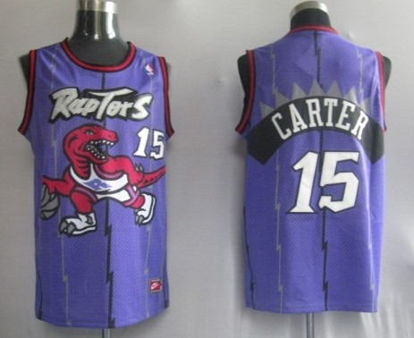 NBA Jersey Toronto Raptors 15# Carter Purple