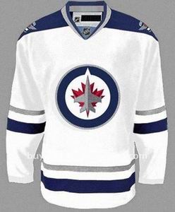 2011 new winnipeg jets hockey blank white jersey