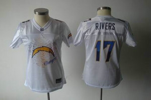 2011 women fem fan san diego chargers 17 philip rivers white