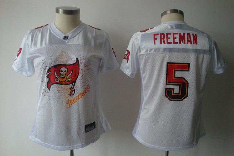 2011 women fem fan tampa bay buccaneers 5 josh freeman white jerseys