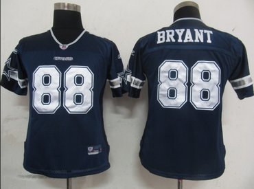2011 women team dallas cowboys 88 dez bryant blue jerseys