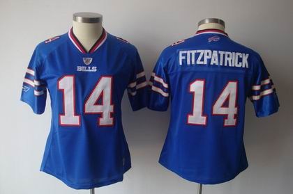 2011 women team jersey buffalo bills 14 fitzpatrick blue color jersey