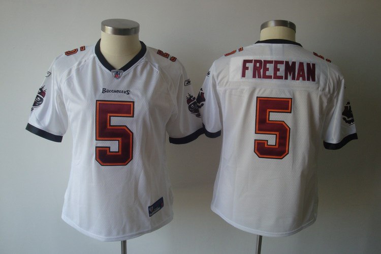 2011 women team tampa bay buccaneers 5 freeman white jerseys