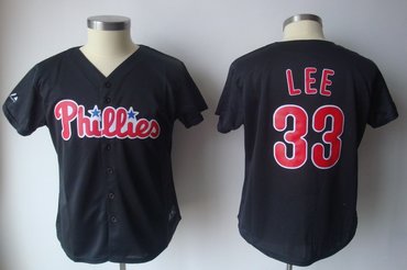 2011 womennull jersey by majestic athletic phillies 33# lee blu (1)