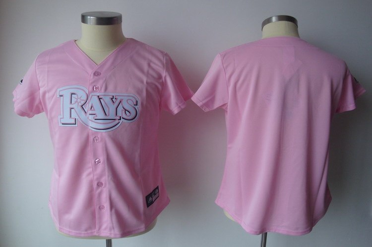 2011 womennull jersey by majestic athletic rays blank pink