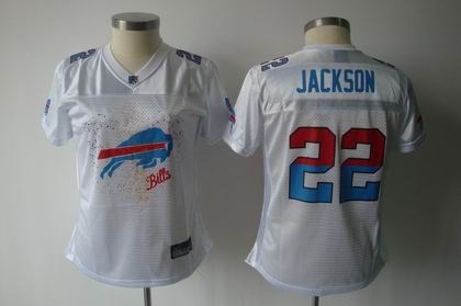 2011 womens fem fan buffalo bills 22 fred jackso white jersey