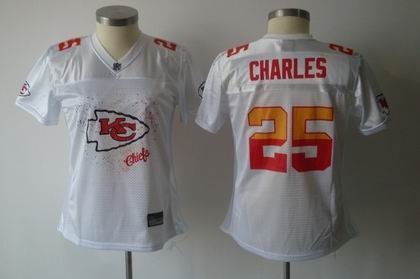 2011 womens fem fan kansas city chiefs 25 jamaal charles white jerseys