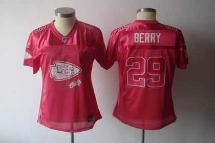 2011 womens fem fan kansas city chiefs 29 eric berry team color jersey red