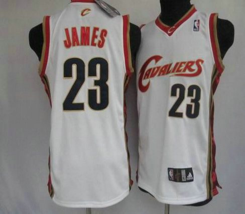 Basketball Kids jerseys Cleveland Cavaliers 23 James white