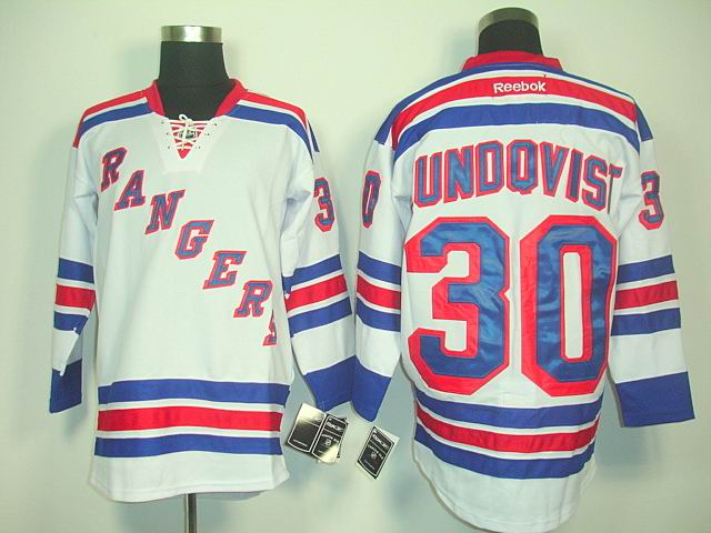 NHL Jerseys New York Rangers 30# lundqvist
