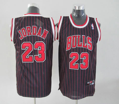 KIDS Chicago Bulls 23 Jordan black red jersey