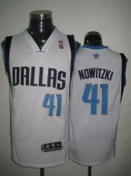 NBA Dallas Maverlcks #41 nowitzki white Kid Jerseys