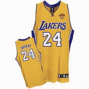 kids Los Angeles Lakers 24 Kobe Bryant Yellow with 2010 Finals Jersey