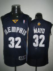 NBA Memphis Grizzlies 32# Mayo Black Jerseys