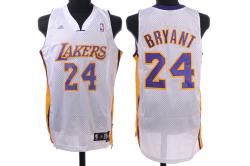 NBA L.A Lakers #24 Bryant White Jerseys swingman
