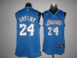NBA L.A Lakers #24 Bryant Blue Jerseys swingman