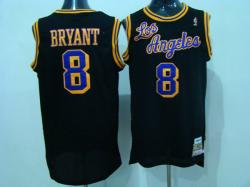 NBA Los Angeless Lakers #8 Bryant Black Jerseys
