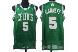 NBA Boston Celtics#5 Garnett Green Jerseys swingman