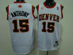 NBA Denver Nuggts #15 Anthony White Jerseys swingman