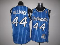 NBA Orlando Maglc #44 Williams Blue Jerseys swingman