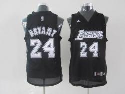 NBA Los Angeless Lakers #24 Bryant Black Jerseys swingman