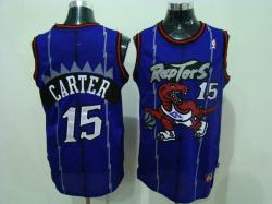 NBA Toronto Raptors #15 Carter Purple Jerseys swingman