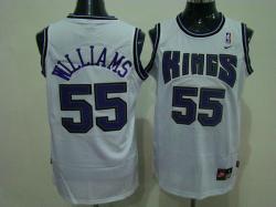 NBA Sacramento Kings #55 Willams White jerseys swingman