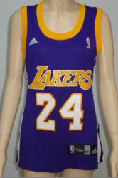 NBA Lakers 24# Kobe Bryant purple women jerseys