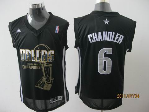 nba dallas mavericks #6 chandler black[2011 finals memorial edition]