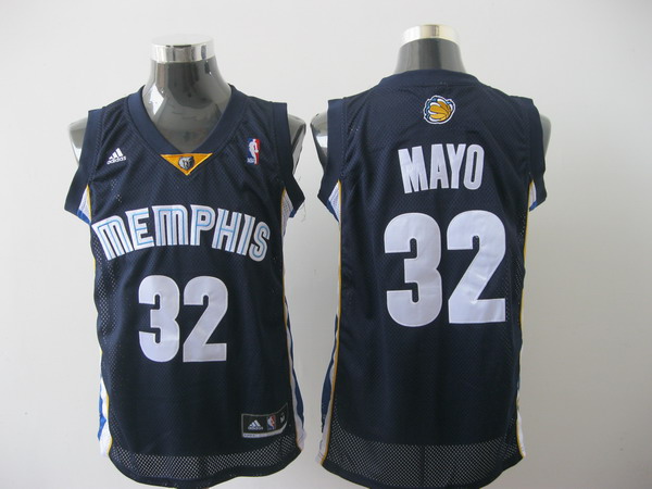 memphis grizzlies #32 mayo blue[2011 swingman revolution 30]