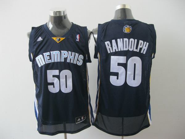 memphis grizzlies #50 randolph blue[2011 swingman revolution 30]