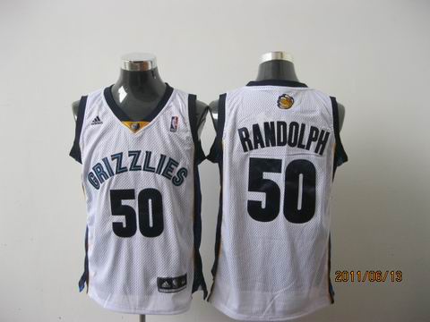 memphis grizzlies #50 randolph white[2011 swingman revolution 30]