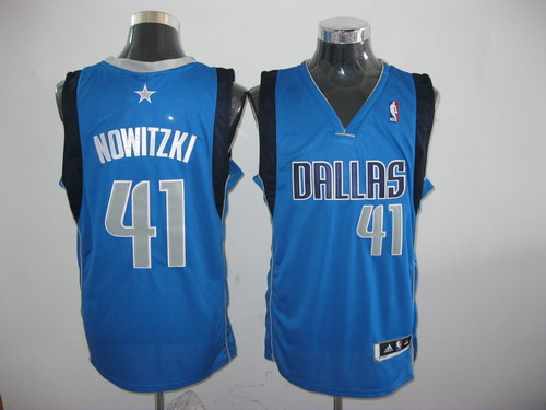 nba jerseys Dallas Mavericks 41# nowitzki blue