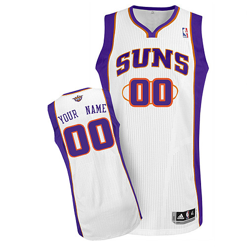 Suns Personalized Authentic White Jersey (S-3XL)
