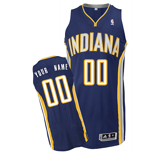 Pacers Personalized Authentic Blue Jersey (S-3XL)