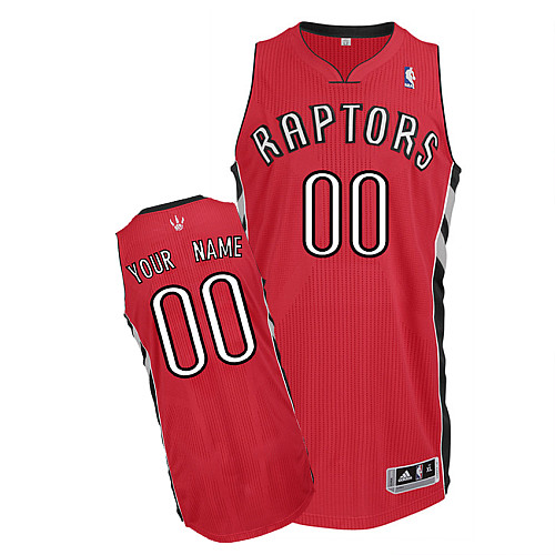 Raptors Personalized Authentic Red Jersey (S-3XL)
