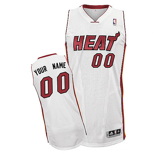 Heats Personalized Authentic White Jersey (S-3XL)