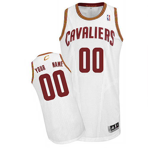 Cavaliers Personalized Authentic White Jersey (S-3XL)