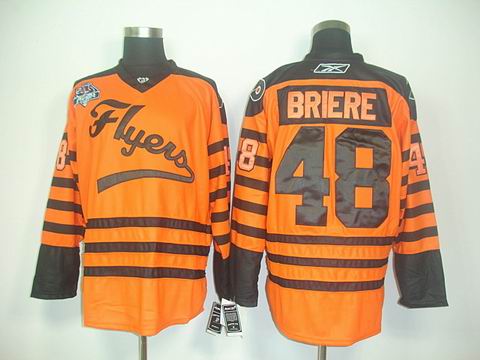 nhl jerseys philadelphia flyers 48 briere orange 2012 winter classic