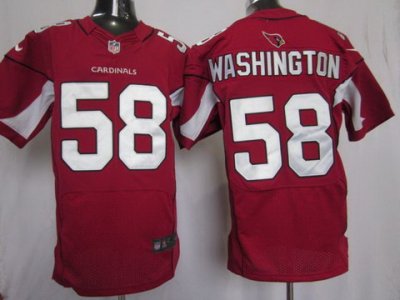 2012 NEW NFL Arizona Cardinals 58 Daryl Washington Red Jerseys (Elite)