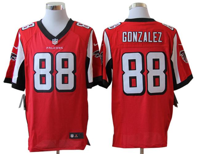 2012 NEW NFL Atlanta Falcons 88 Gonzalez Red Jerseys (Elite)