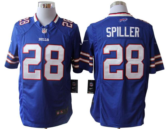 2012 NEW NFL Buffalo Bills 28 C.J. Spiller Blue Jerseys (Game)
