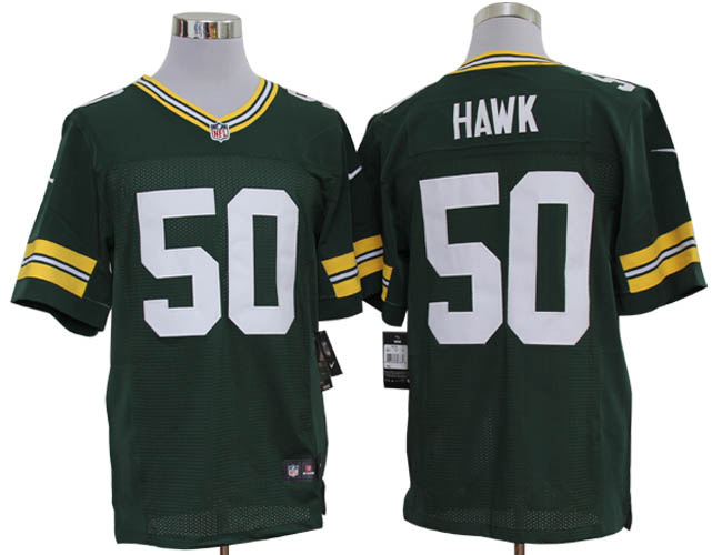 2012 NEW NFL Green Bay Packers 50 A.J. Hawk Green Jerseys (Limited)