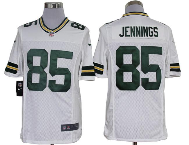 2012 NEW NFL Green Bay Packers 85 Greg Jennings White Jerseys (Limited)