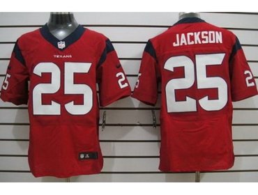 2012 NEW NFL Houston Texans 25 Kareem Jackson Red Jerseys (Elite)
