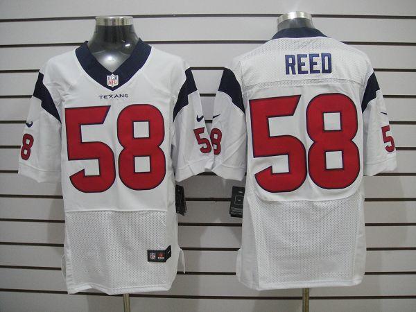 2012 NEW NFL Houston Texans 58 Reed White Jerseys (Elite)