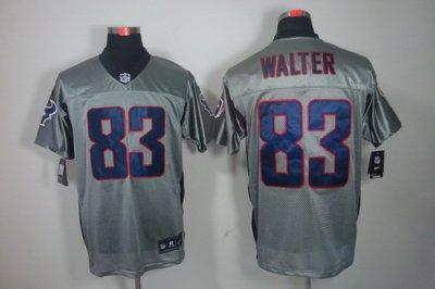 2012 NEW NFL Houston Texans 83 Kevin Walter Grey Shadow Jerseys