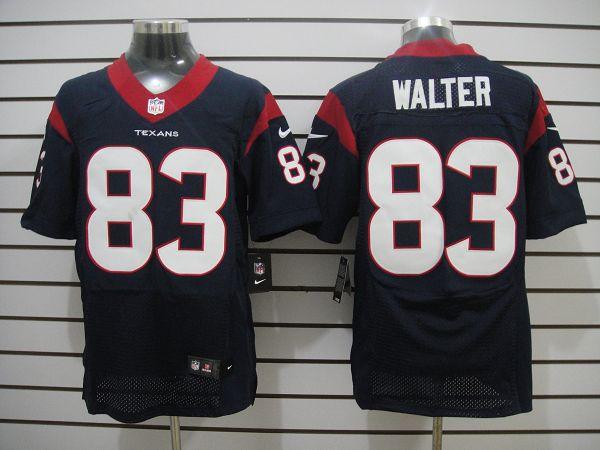2012 NEW NFL Houston Texans 83 Walter Blue Jerseys (Elite)