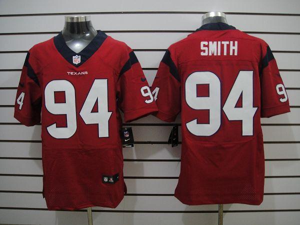 2012 NEW NFL Houston Texans 94 Simth Red Jerseys (Elite)