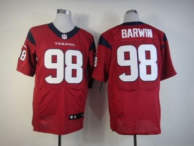 2012 NEW NFL Houston Texans 98 barwin Red Jerseys (Elite)